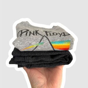 EUC Gray Pink Floyd Graphic 2pc Tracksuit 3-6mo Boys